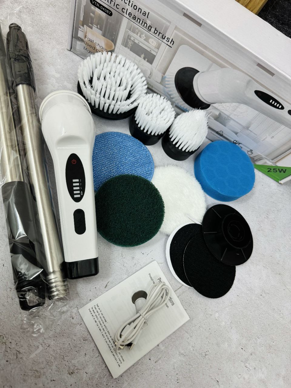 برس شستشو شارژی چند کاره