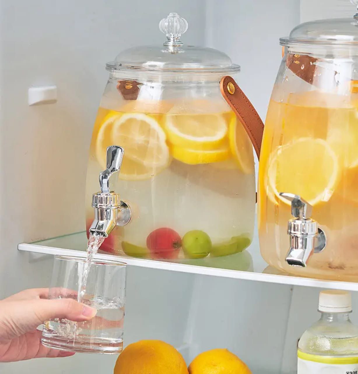 کلمن دسته چرمی