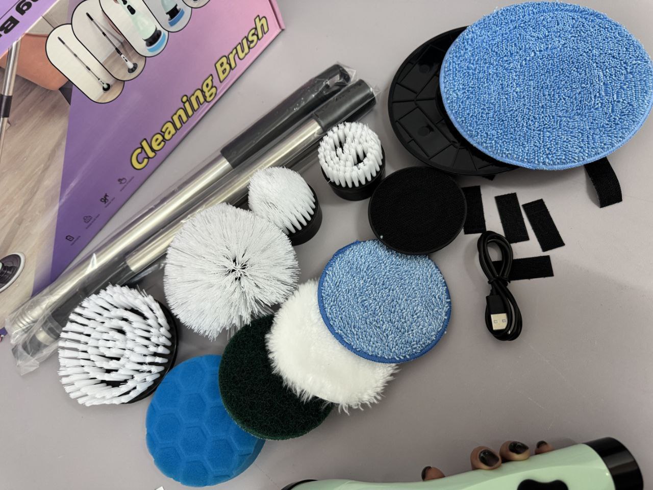 برس شستشوی شارژی ۹ سری