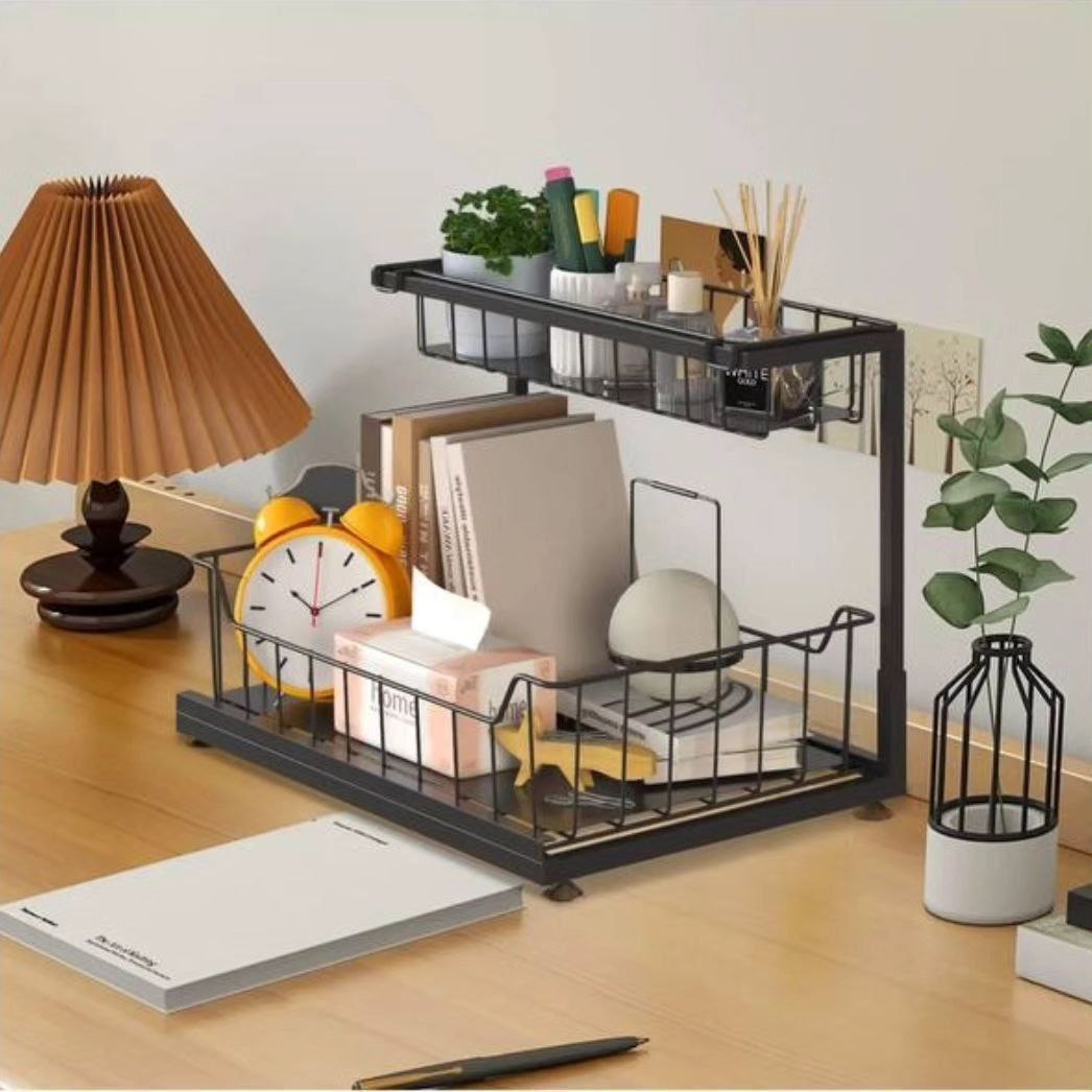 جعبه باکس زیر کابینت متحرک رنگ مشکی